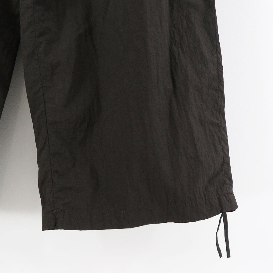 【ATON/에이튼】<br> HAND DYE NYLON OVER PANTS<br> PRAGSW0204 