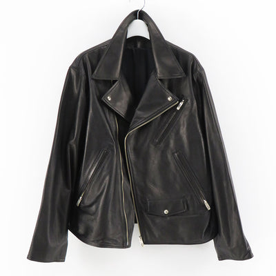 【Porter Classic/ポータークラシック】<br>PC RIDERS JACKET W/LOVE&PEACE SILVER <br>PC-017-1962