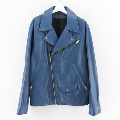 【Porter Classic/ポータークラシック】<br>PC RIDERS JACKET W/LOVE&PEACE SILVER <br>PC-017-1962