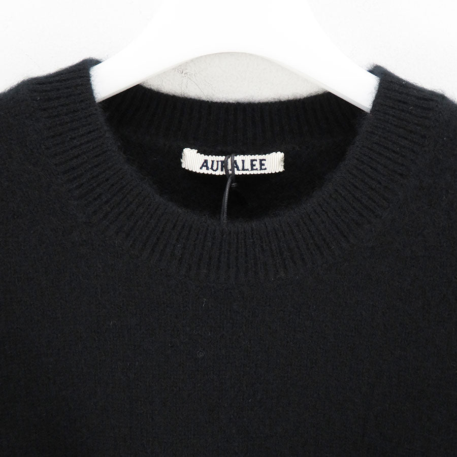 【AURALEE/오라리】<br> BABY CASHMERE KNIT P/O<br> A23AP03BC 