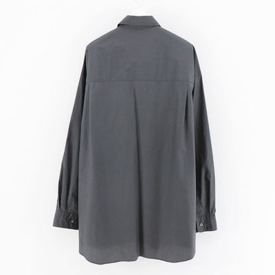 【Graphpaper/グラフペーパー】<br>Broad L/S Oversized Regular Collar Shirt <br>GM253-50001B