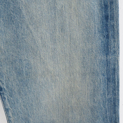 【AURALEE/オーラリー】<br>SELVEDGE FADED LIGHT DENIM PANTS <br>A23AP02DE