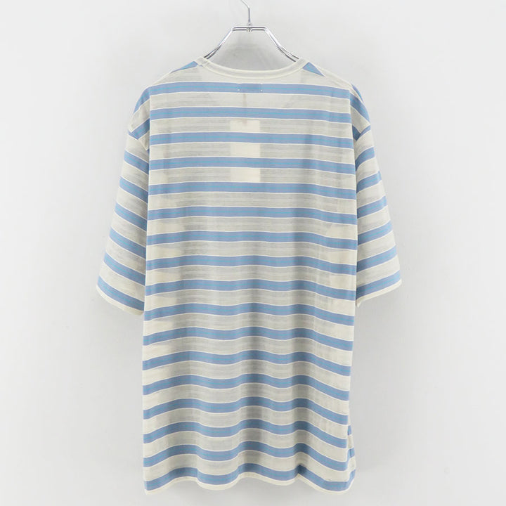 MAATEE&SONS/マーティーアンドサンズ】S/S BORDER POCLKET TEE 