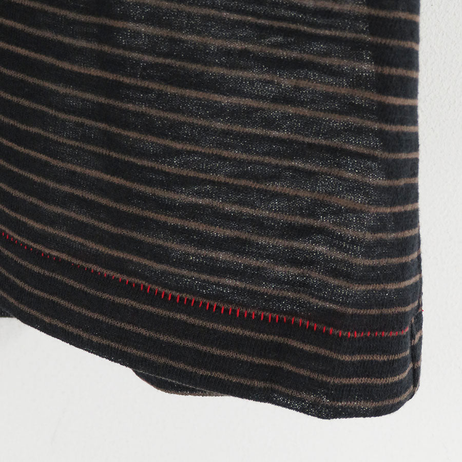 MAATEE&SONS/マーティーアンドサンズ】S/S BORDER POCKET TEE 