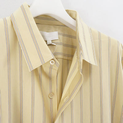 【KANEMASA PHIL./カネマサフィル】<br>46G Atmosphere Stripe Shirt <br>KM24A-024