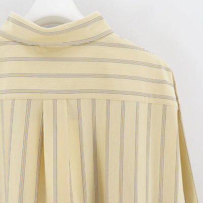 【KANEMASA PHIL./カネマサフィル】<br>46G Atmosphere Stripe Shirt <br>KM24A-024