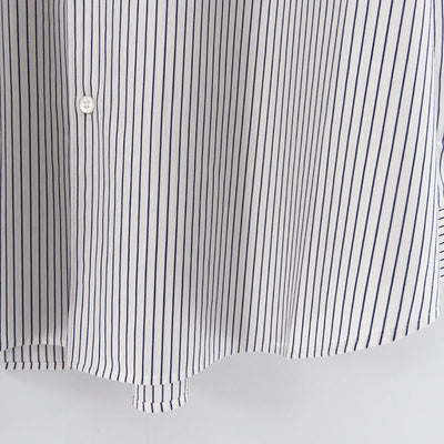 【KANEMASA PHIL./カネマサフィル】<br>46G Atmosphere Stripe Shirt <br>KM24A-024