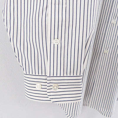 【KANEMASA PHIL./カネマサフィル】<br>46G Atmosphere Stripe Shirt <br>KM24A-024