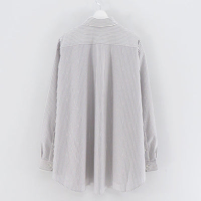 【KANEMASA PHIL./カネマサフィル】<br>46G Atmosphere Stripe Shirt <br>KM24A-024