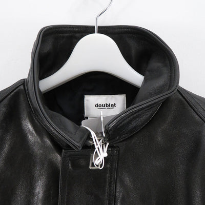 【doublet/ダブレット】<br>LEATHER TRACK JACKET <br/>24AW04BL190