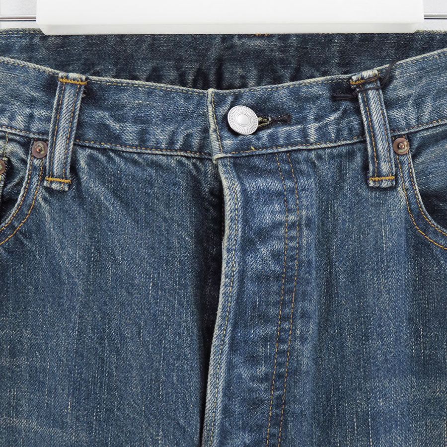 新品 2025SS A.PRESSE Washed Denim AP-4002 A PRESSE Washed Denim Wide Pants[BSMA4-AP-4002]｜URBAN