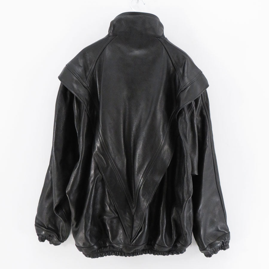 【doublet/ダブレット】<br>LEATHER TRACK JACKET <br/>24AW04BL190