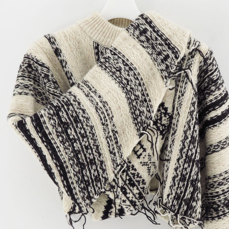 【Kota Gushiken/コウタグシケン】<br>Jumper-ish Scarf - Jamieson’s×Kota Gushiken <br>KGAW25-K05