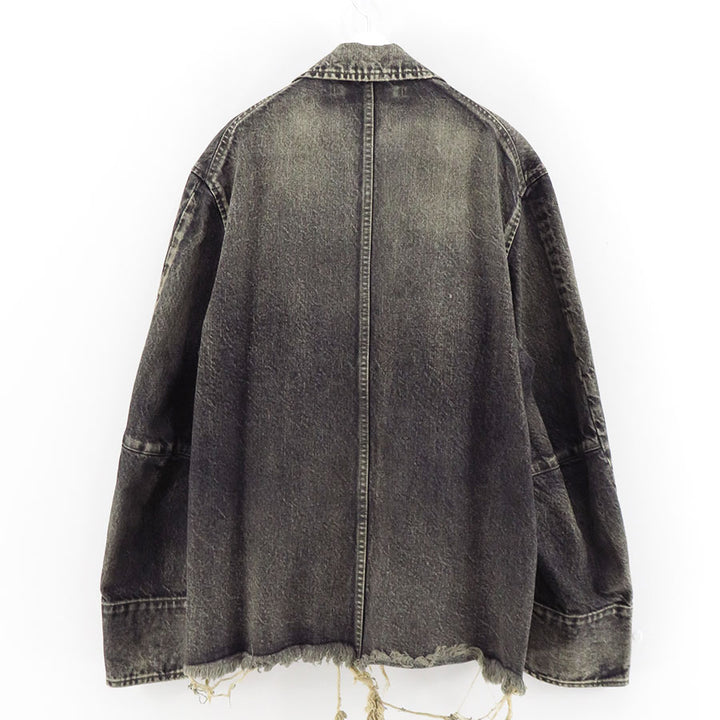 doublet/ダブレット】USED FINISH DENIM JACKET 25SS12BL213の doublet/ダブレット】USED FINISH DENIM JACKET 25SS12BL213の