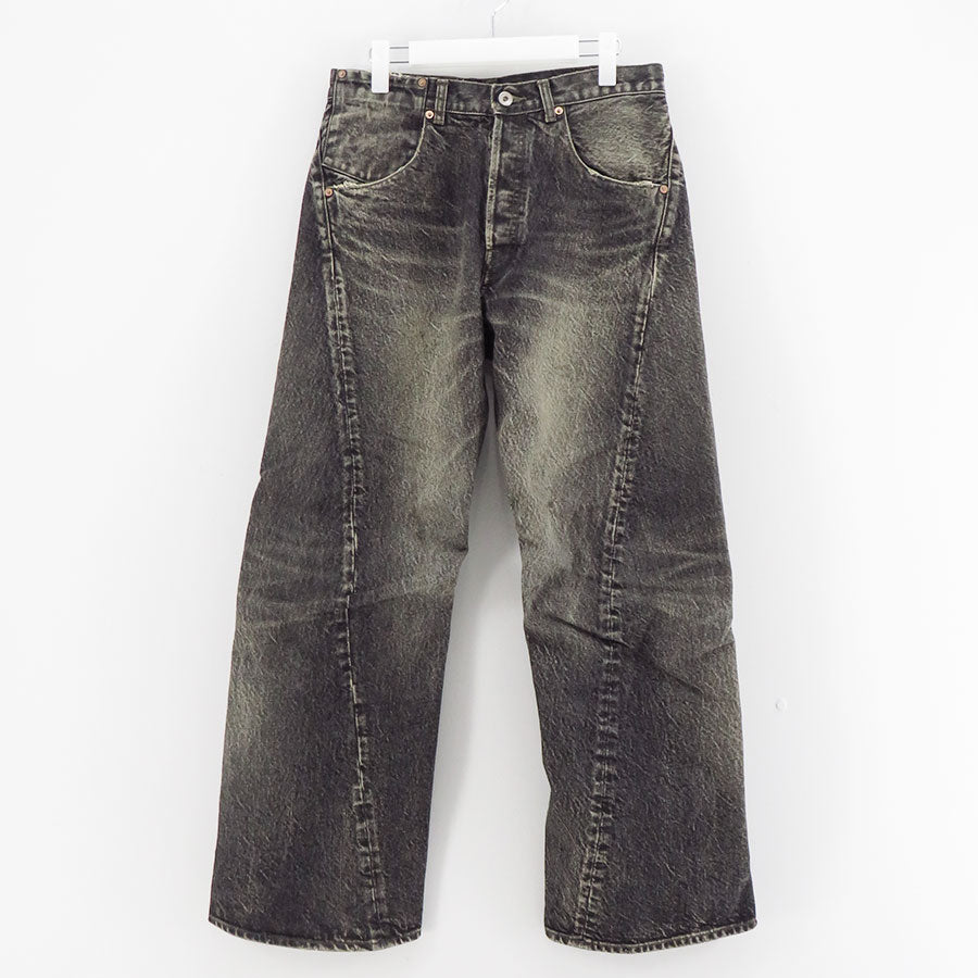 doublet/ダブレット】USED FINISH DENIM PANTS 25SS12PT300の通販 