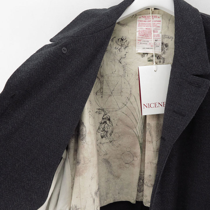 NICENESS ナイスネス NN-1303O16 H.SLASH 25AW NICENESS/ナイスネス】H.SLASH / H.スラッシュ (ネオヘリンボーン