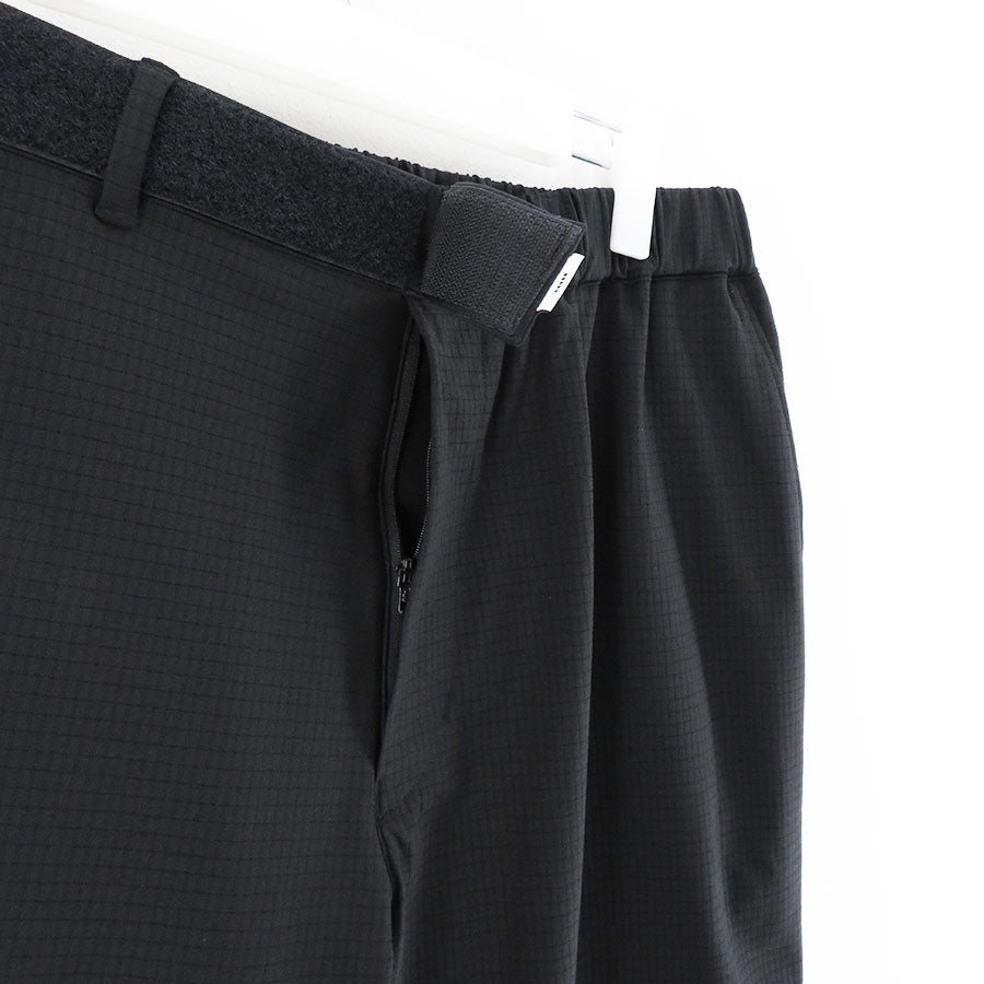 【Graphpaper/그래프 페이퍼】<br> Ripple Jersey Wide Tapered Chef Pants<br> GM234-40076B 
