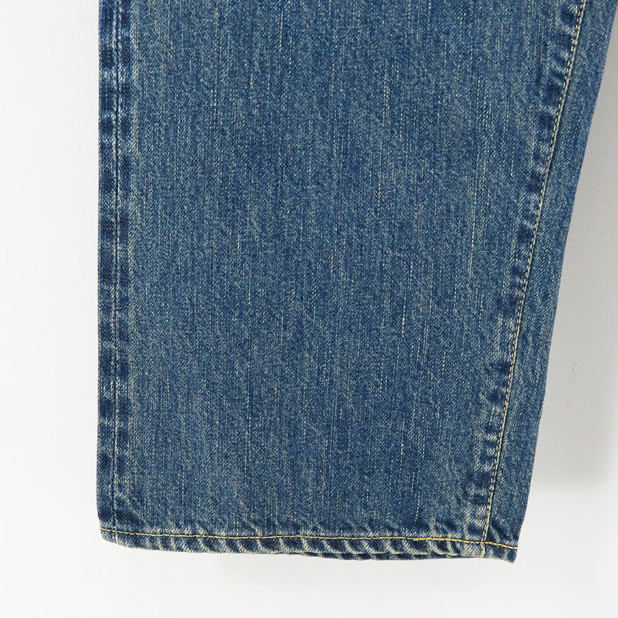 【A.PRESSE/アプレッセ】<br>Washed Denim Wide Pants <br>AP-4002