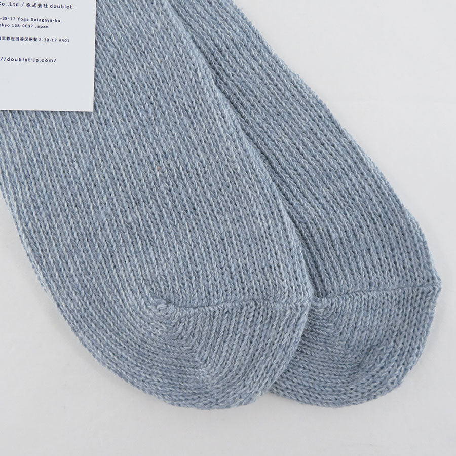 【doublet/ダブレット】<br>RECYCLE DENIM YARN SOCKS <br/>25SS53SC33