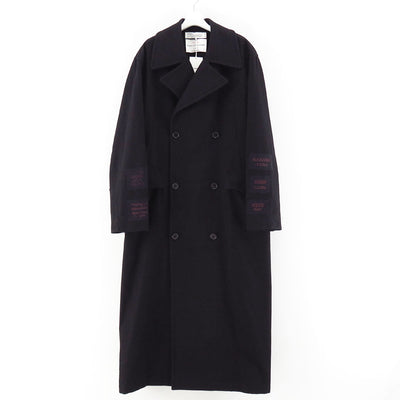 【DAIRIKU/ダイリク】<br>”BATMAN” Drape Long P-coat <br>25AWO7