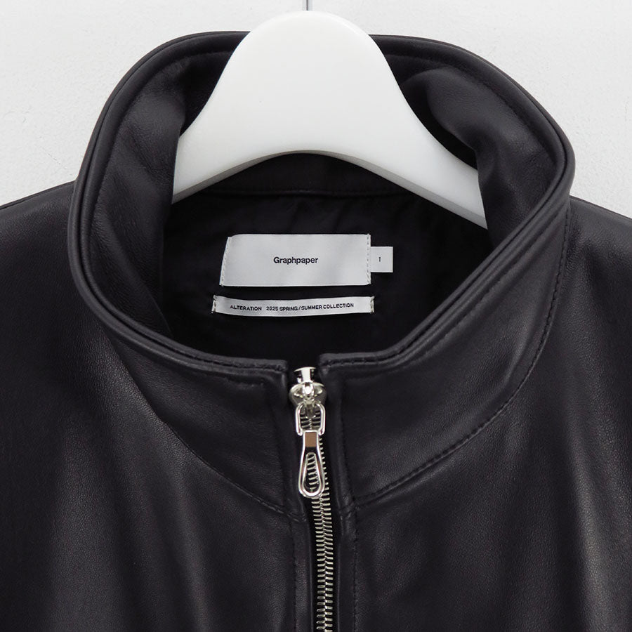 Graphpaper/グラフペーパー】Lamb Leather Track Blouson GU251