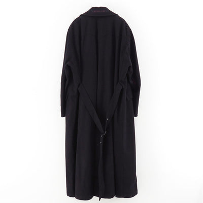 【DAIRIKU/ダイリク】<br>”BATMAN” Drape Long P-coat <br>25AWO7