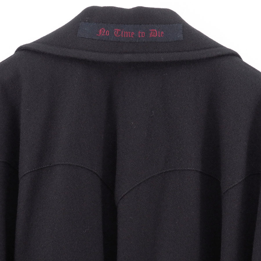 【DAIRIKU/ダイリク】<br>”BATMAN” Drape Long P-coat <br>25AWO7