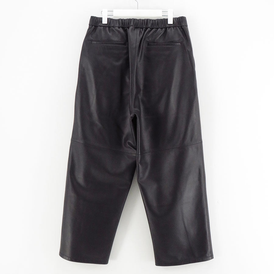 graphpaper★Sheep Leather Pants size0 Graphpaper/グラフペーパー】Lamb Leather Wide Easy Pants GM251