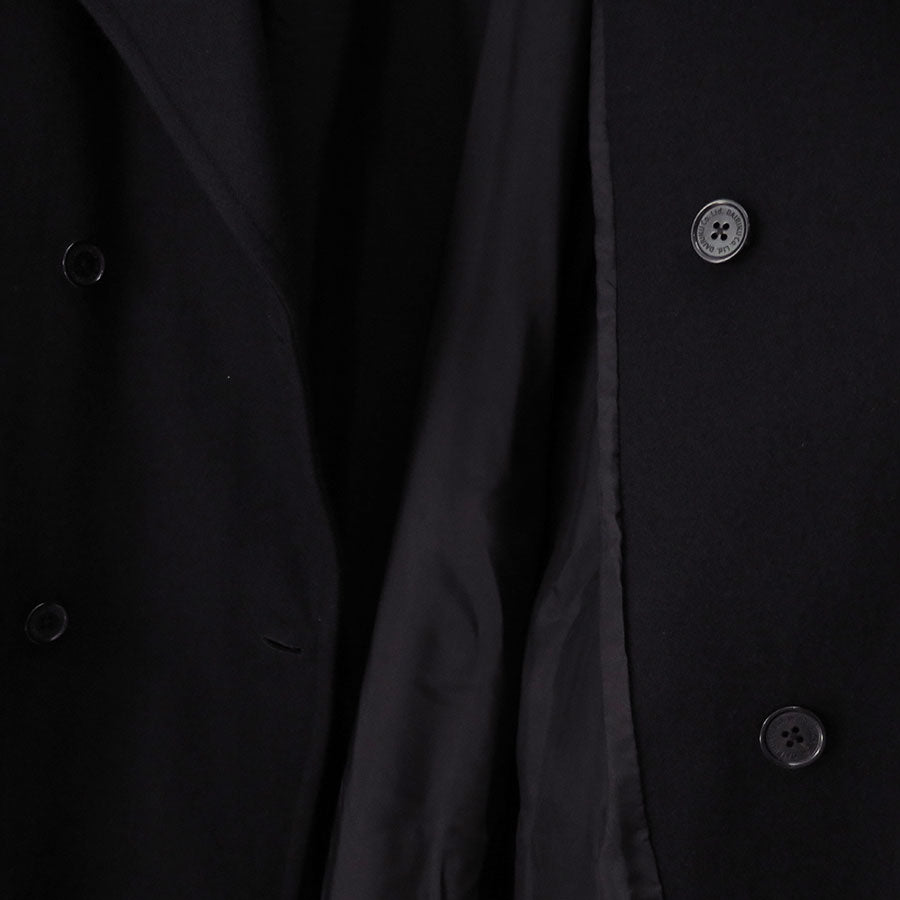 【DAIRIKU/ダイリク】<br>”BATMAN” Drape Long P-coat <br>25AWO7