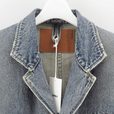 【DAIRIKU/ダイリク】<br>Free Stich Draiping Denim Jacket <br>25AWD8