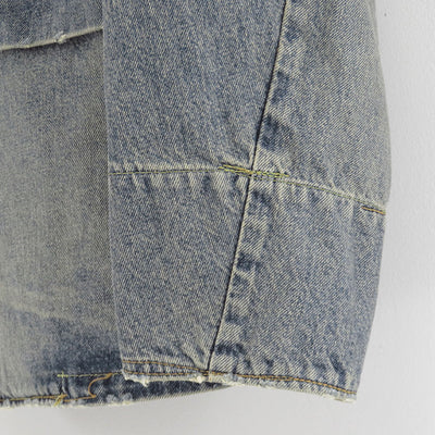 【DAIRIKU/ダイリク】<br>Free Stich Draiping Denim Jacket <br>25AWD8