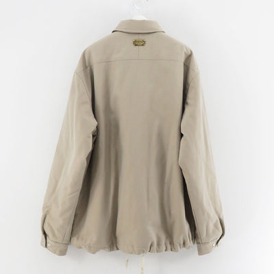 【TANAKA/タナカ】<br>PADDED COACH SHIRT (SAND BEIGE) <br>ST-140