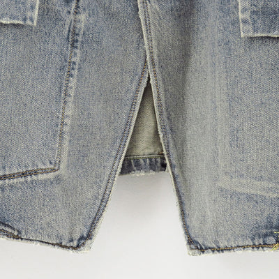 【DAIRIKU/ダイリク】<br>Free Stich Draiping Denim Jacket <br>25AWD8