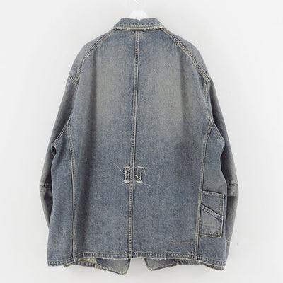 【DAIRIKU/ダイリク】<br>Free Stich Draiping Denim Jacket <br>25AWD8