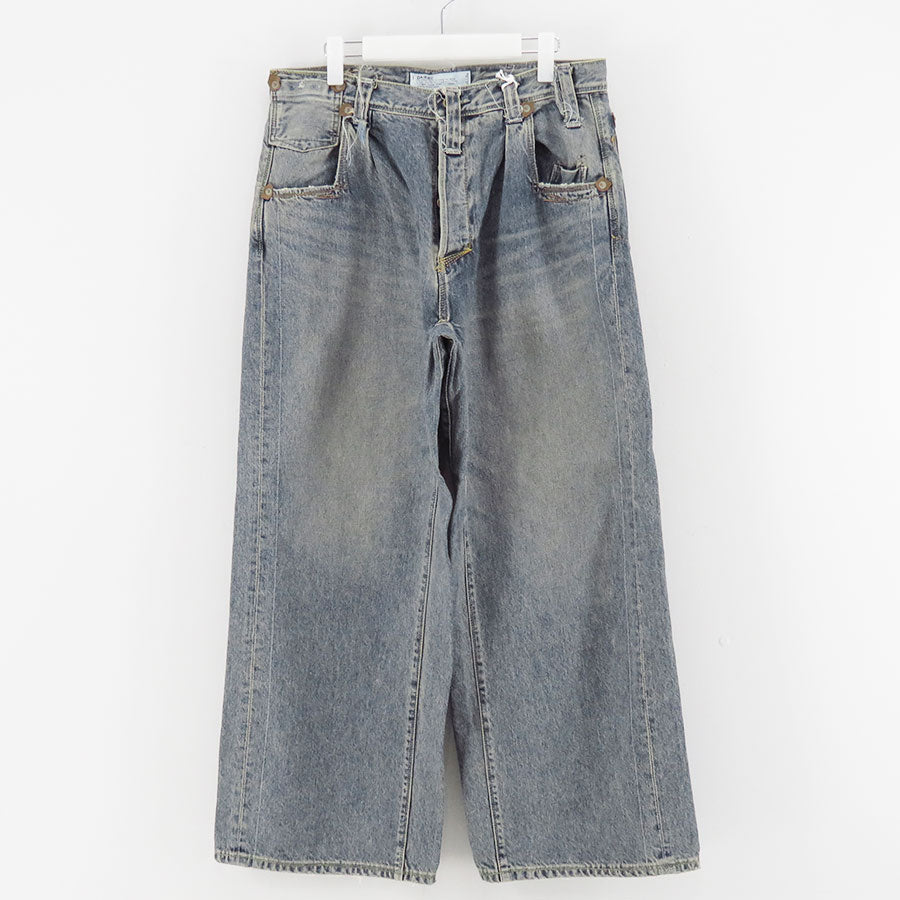 【DAIRIKU/ダイリク】<br>Free Stich Draiping Wide Pants <br>25AWD9