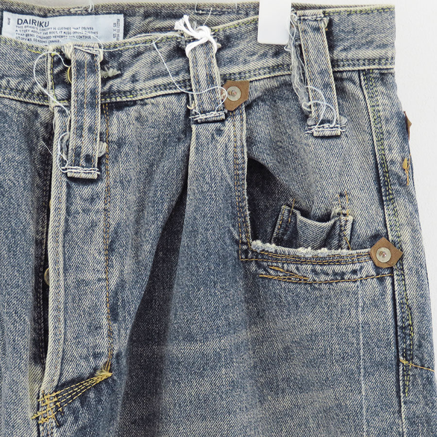 【DAIRIKU/ダイリク】<br>Free Stich Draiping Wide Pants <br>25AWD9