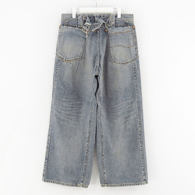 【DAIRIKU/ダイリク】<br>Free Stich Draiping Wide Pants <br>25AWD9