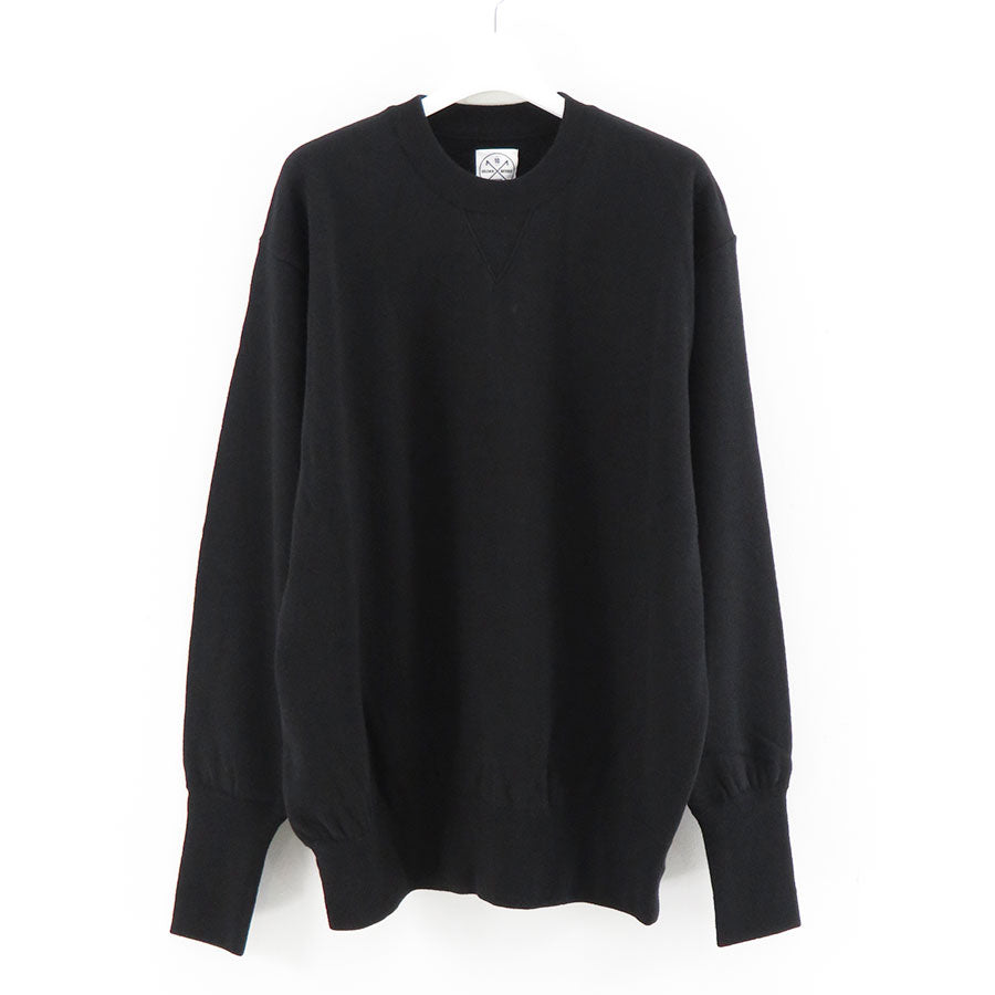 【BATONER×KAPTAIN SUNSHINE×GOLDWIN】<br>MICRO BACK LOOP V GUSSET CREW NECK <br>KGBTEN-07