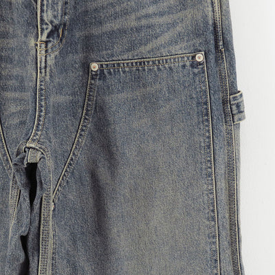 【DAIRIKU/ダイリク】<br>Vintage Washed Painter Denim Wide Pant <br>25AWD15