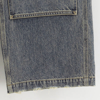 【DAIRIKU/ダイリク】<br>Vintage Washed Painter Denim Wide Pant <br>25AWD15