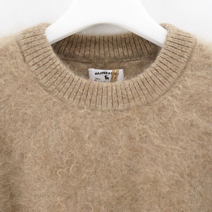 【MAATEE&SONS/マーティーアンドサンズ】CASHEMERE SHAGGY 1 P/O SWEATER MT3303-0107の通販  「ONENESS ONLINE STORE」