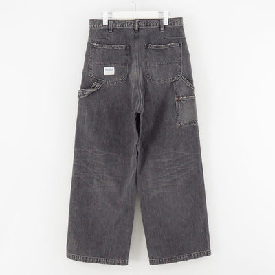 【DAIRIKU/ダイリク】<br>Vintage Washed Painter Denim Wide Pant <br>25AWD15