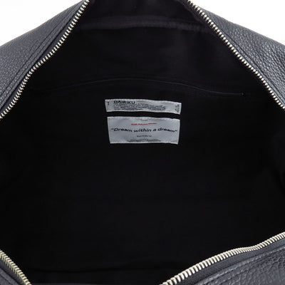 【DAIRIKU/ダイリク】<br>"D"Buckle Velt Boston Bag <br>25AWBG1