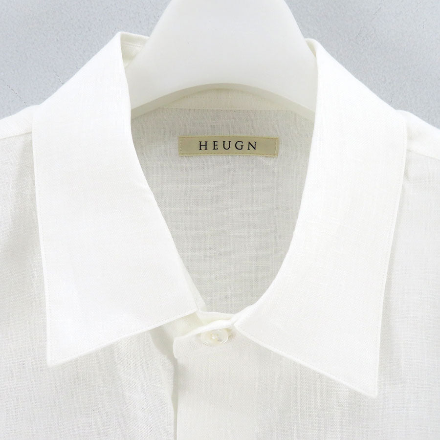 HEUGN/ユーゲン】Sam Linen SSL Ivory SHIRT160の通販 「ONENESS