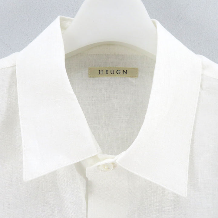 HEUGN/ユーゲン】Sam Linen SSL Ivory SHIRT160の通販 「ONENESS