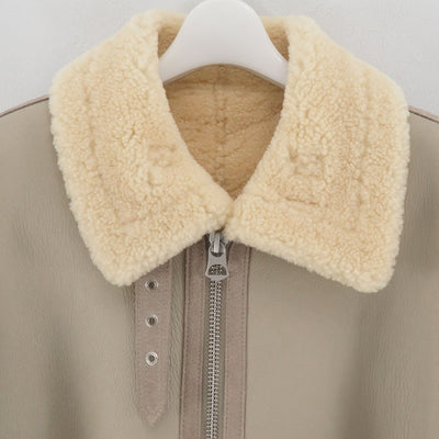 【Graphpaper/グラフペーパー】<br>Sheep Mouton B-3 Flight Jacket <br>GM253-30454