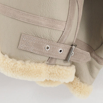 【Graphpaper/グラフペーパー】<br>Sheep Mouton B-3 Flight Jacket <br>GM253-30454