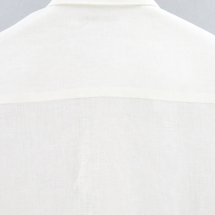 HEUGN/ユーゲン】Sam Linen SSL Ivory SHIRT160の通販 「ONENESS