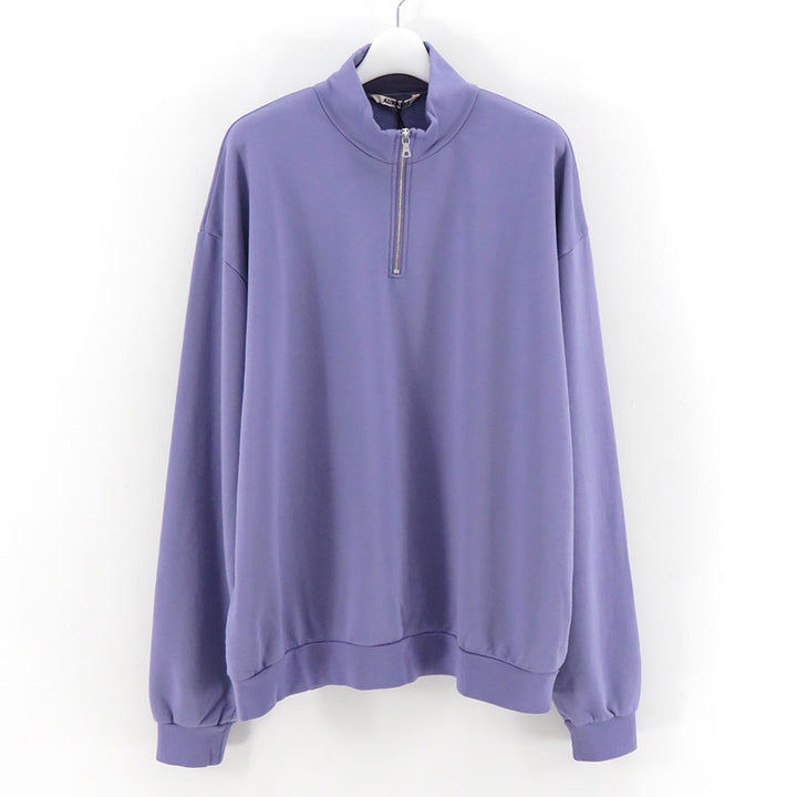 【AURALEE/オーラリー】ELASTIC HIGH GAUGE SWEAT HALF ZIP P/O A24AP01NUの通販 「ONENESS  ONLINE STORE」