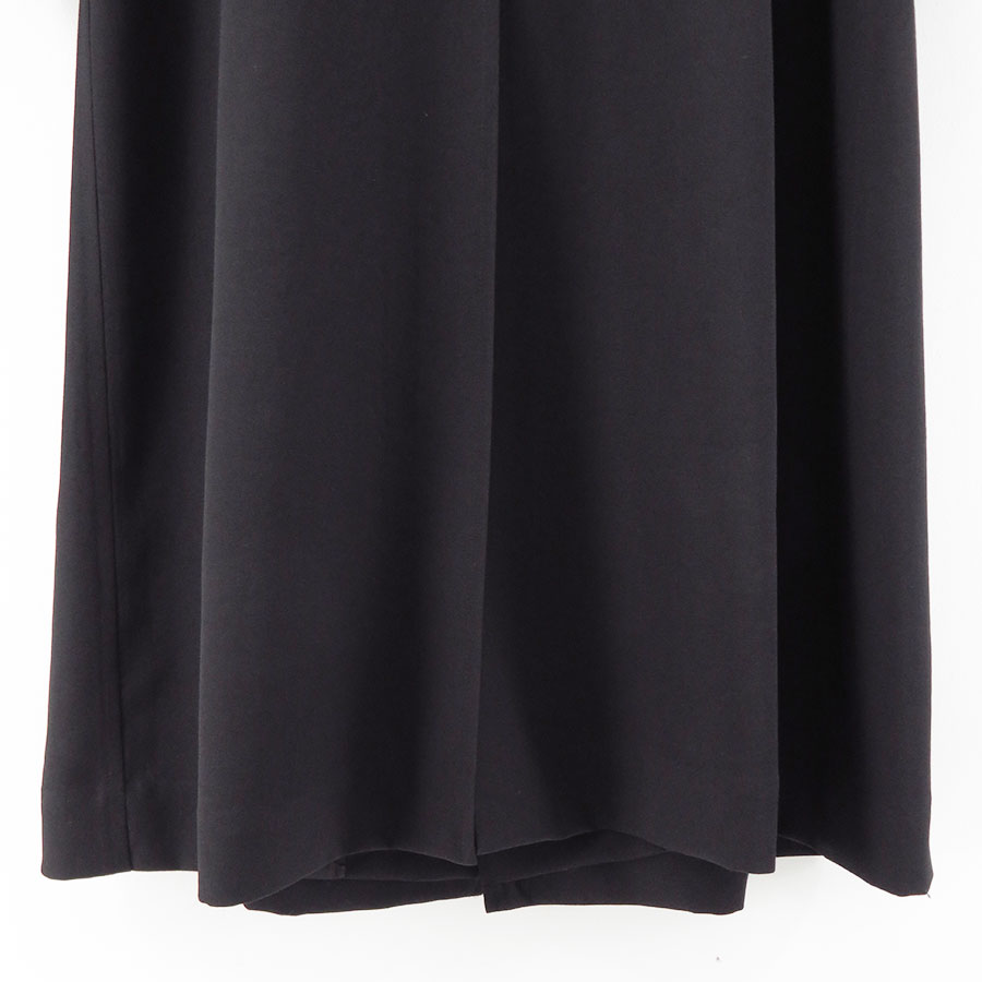 【Y's for men/ワイズフォーメン】<br>WOOL GABARDINE COAT WITH STAND FRONT COLLAR <br>ML-C03-103